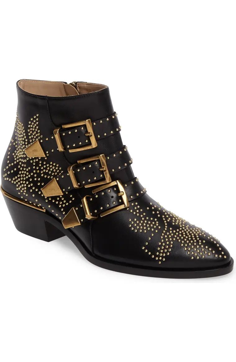 Susanna Stud Buckle Bootie | Nordstrom