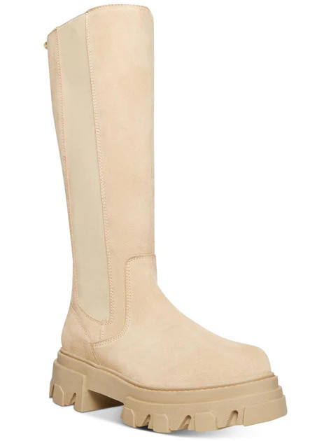Esma Womens Lugged Sole Tall Knee-High Boots | Shop Simon