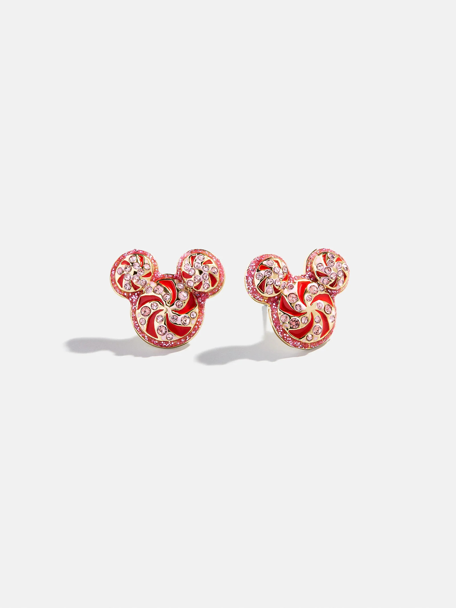 Disney Mickey Mouse Peppermint Stud Earrings - Peppermint | BaubleBar