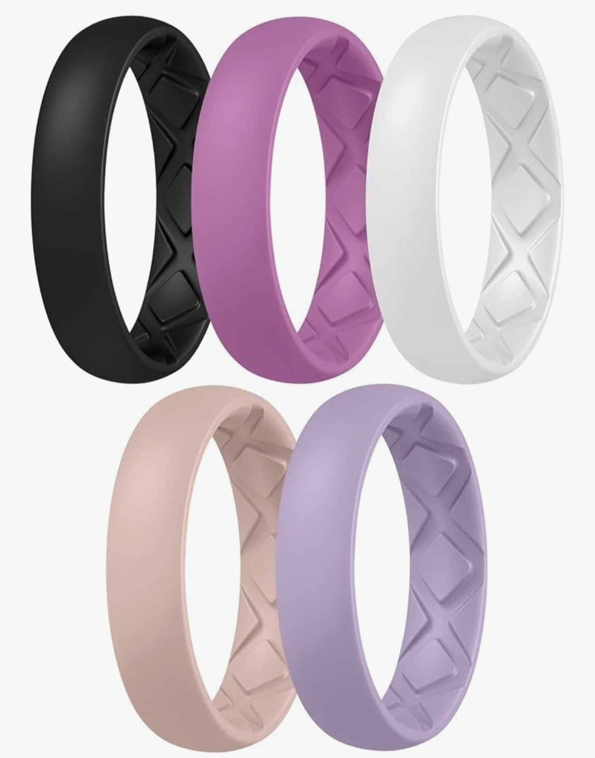 Silicone rings are my absolute favorite! They’re so comfortable, you can’t even feel them. 

#LTKActive #LTKMidsize #LTKOver40