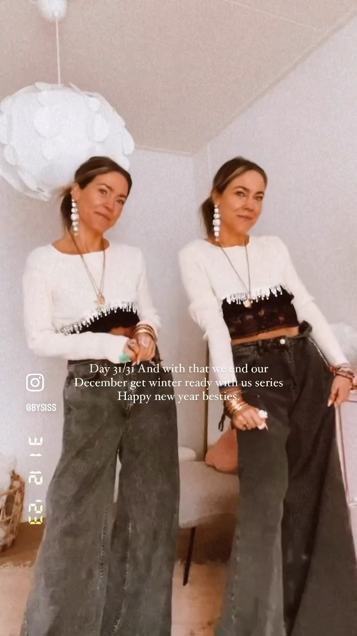 Day 31/31 And with that we end our December get winter ready with us series.. Happy new year besties.❤️❤️ #LTKGift #grwus #grwm #getready 

Wide leg linked below #prettylittlething top @zara code: 7901/898🤍🤍🎀🎀


#pltstyle #wideleg #oversized #jeans 
#newyearseve #newyearlook #newyear2024

#LTKparties #LTKGiftGuide #LTKHoliday