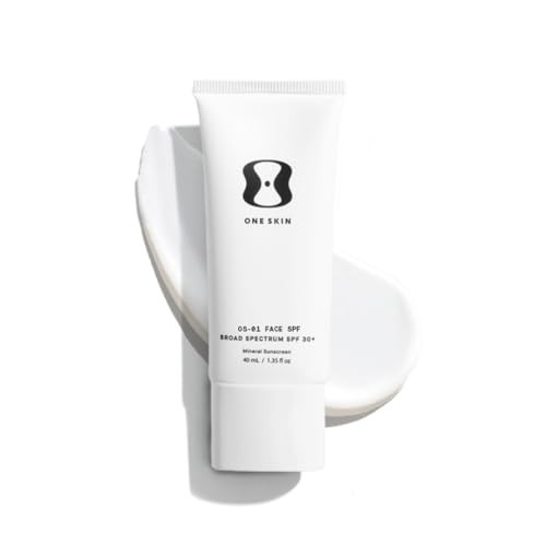 OneSkin FACE SPF OS-01 Peptide Broad Spectrum SPF 30+ Mineral Sunscreen- Scientifically Proven to Protect Skin from UV Aging, Includes Potent Antioxidants, For All Skin Types Including Sensitive Skin | Amazon (US)
