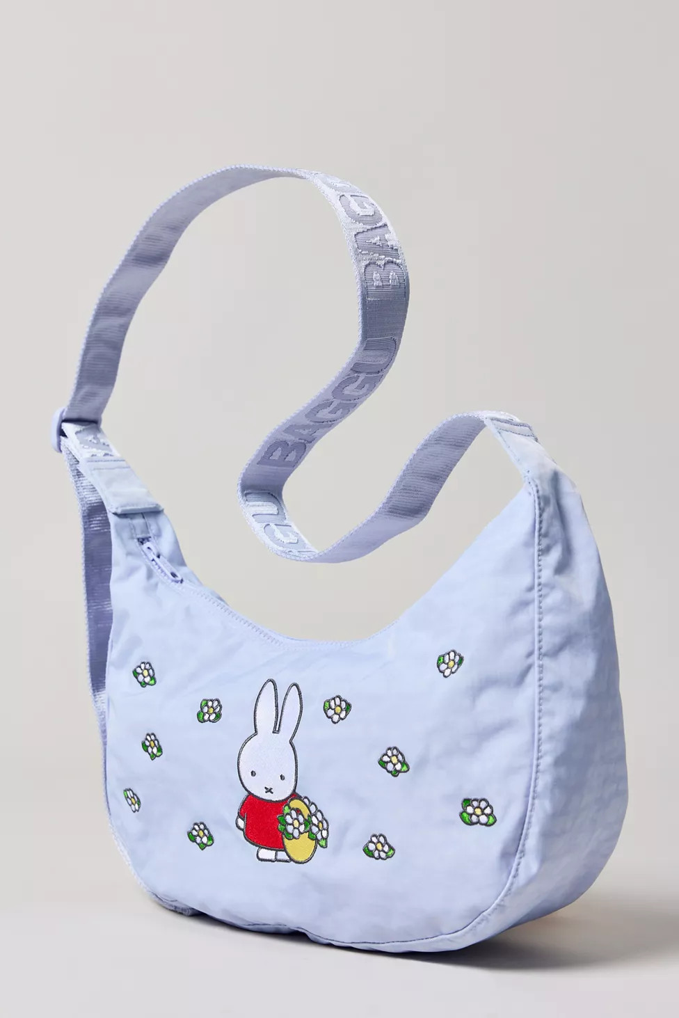 BAGGU & Miffy Medium Nylon Crescent Bag | Urban Outfitters (US and RoW)