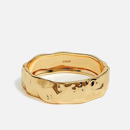 Hammered cuff bracelet | J.Crew Factory