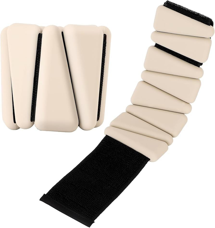 Wrist Ankle Weights, 1 Pair Adjustable Wearable Wrist Weights, Silicone Bracelet Wrist Bangles fo... | Amazon (CA)