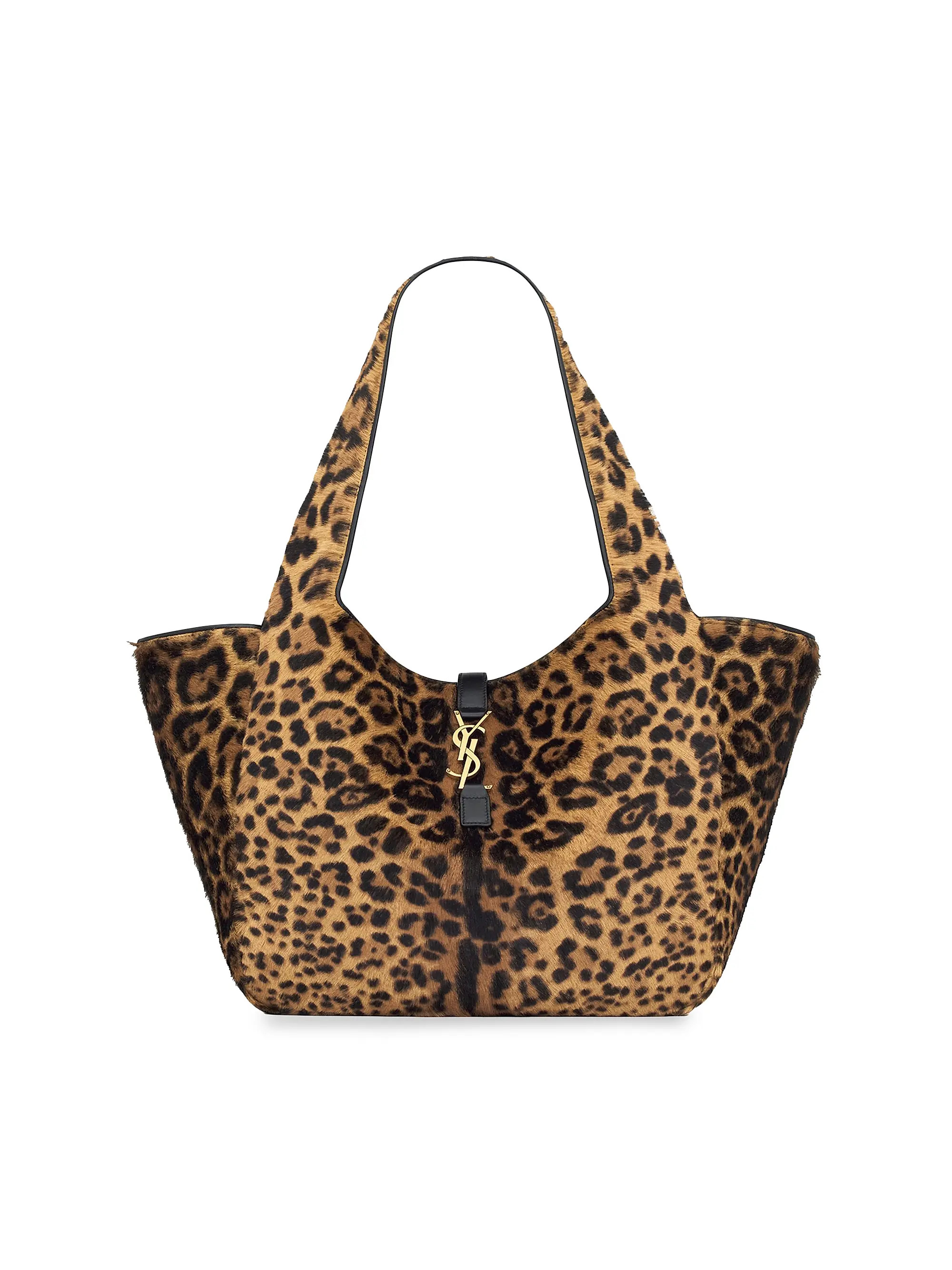 Saint Laurent Le 5 ÿ 7 Bea Bag in Pony Hair Leather | Saks Fifth Avenue | Saks Fifth Avenue