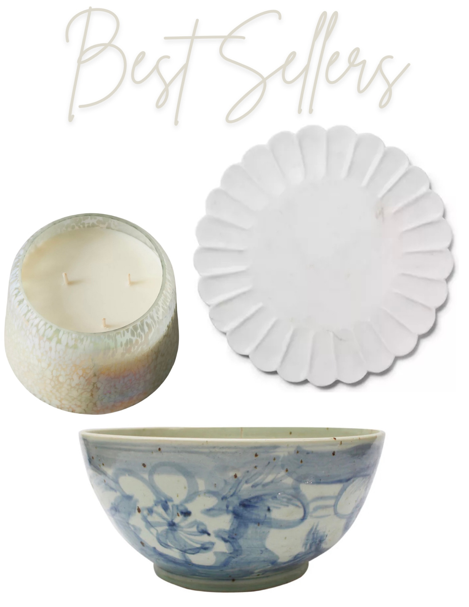 Best sellers this week
Gardenia candle, scalloped round dish, blue and white bowl


#LTKhome