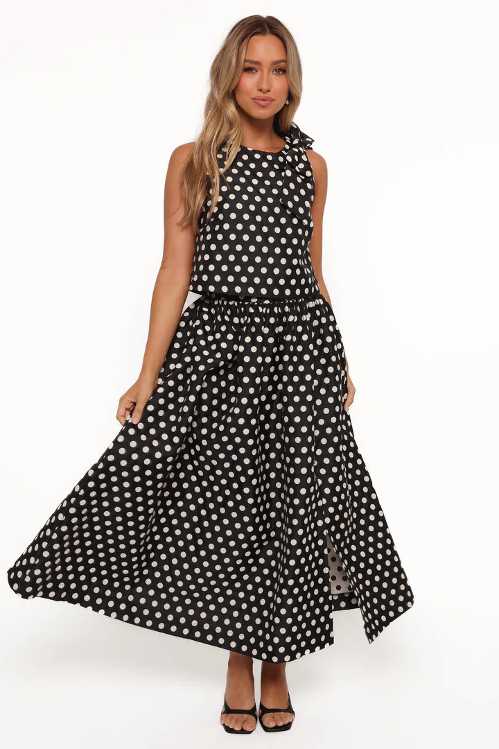 Rhea Two Piece Set - Black | Petal & Pup (US)