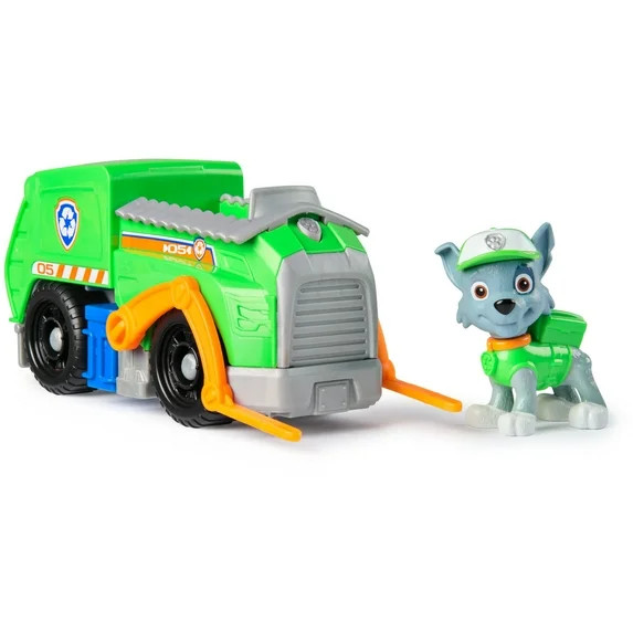 PAW Patrol Recycle Truck with Collectible Rocky Figure, Sustainably Minded Toys for Kids Ages 3+ | Walmart (US)
