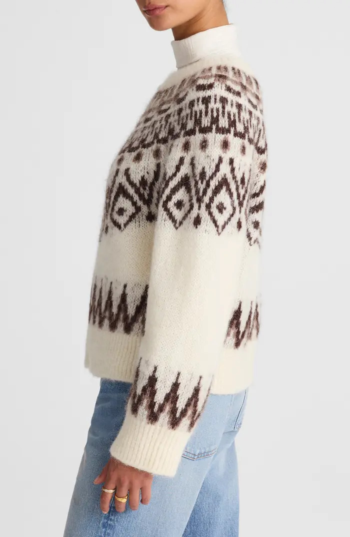 Fair Isle Wool & Alpaca Blend Sweater | Nordstrom