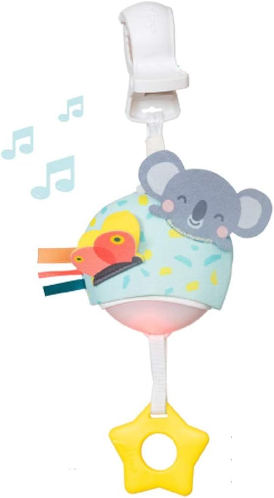 Taf Toys Musical Koala, On-The-Go Pull Down Hanging Music and Lights Infant Toy | Parent and Baby... | Amazon (US)