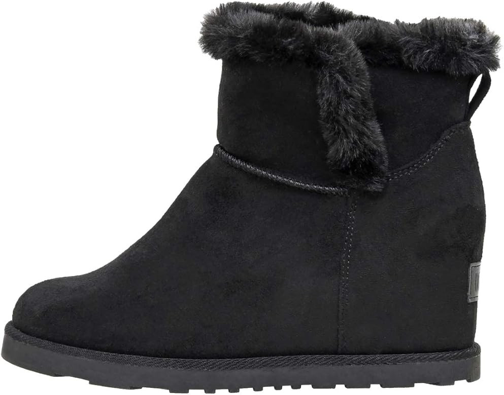 Dunes Women's Kleecey hidden wedge boot +Memory Foam & Wide Widths available | Amazon (US)