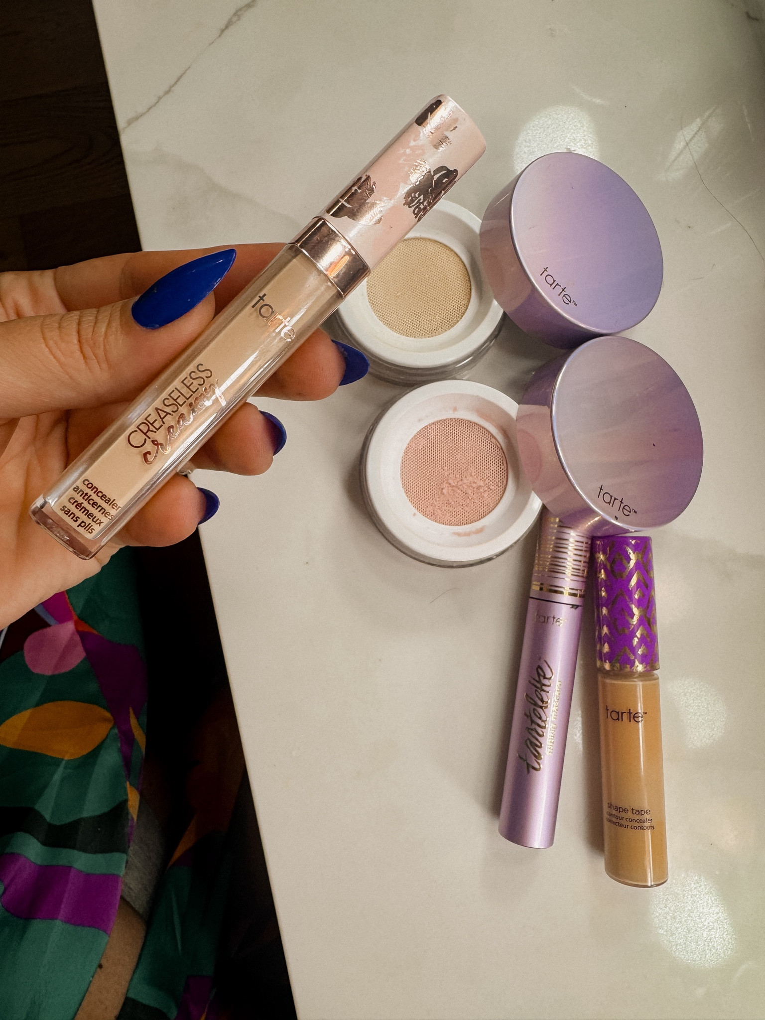 Code: BWC15 always works for 15% off @tartecosmetics
Shade: medium sand in both concealers 
I like the pink shade setting powderr

#LTKFindsUnder100 #LTKBeauty #LTKFindsUnder50