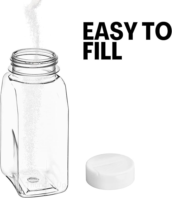 Parmesan Cheese Shaker 16 Oz, Cheese Shaker Plastic, Grated Cheese Shaker for Pizza, Parm Cheese ... | Amazon (US)