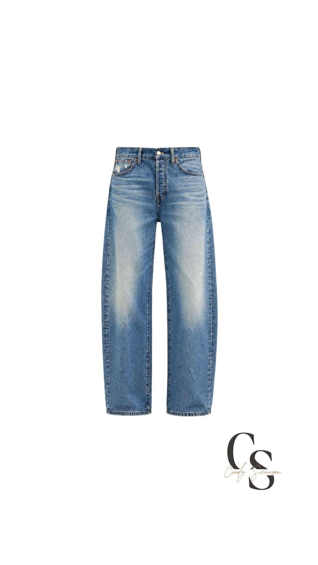 These Barrel-Leg Jeans from Madewell are one of my best sellers, and I can see why they’ve become such a favorite. I love the relaxed, modern shape of the light-wash denim, it gives a classic jeans-and-top outfit a little more interest while still feeling easy to wear.

I’d pair them with a simple fitted tee and ballet flats for everyday, or add a crisp button-down and loafers for a more polished look. They also work beautifully with a sweater and sneakers for weekends or travel. Such a versatile jean to have in your wardrobe.