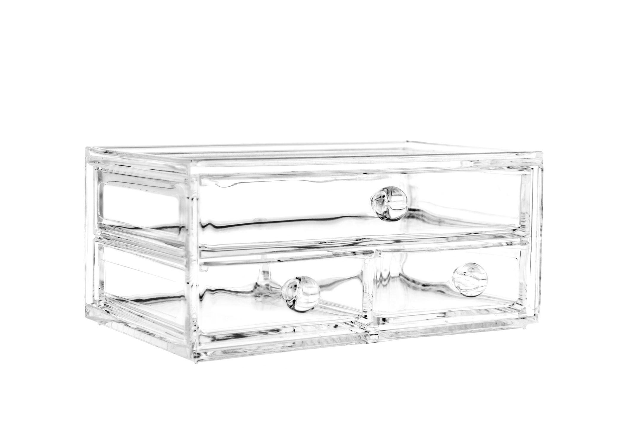 Acrylic Organizer Clear 3 Drawer | Kmart