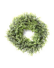 24in Faux Boxwood Wreath | Plants & Planters | Marshalls | Marshalls
