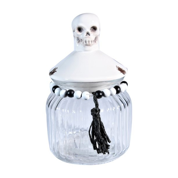 Way To Celebrate Gls Skull Jar Decor. - Walmart.com | Walmart (US)