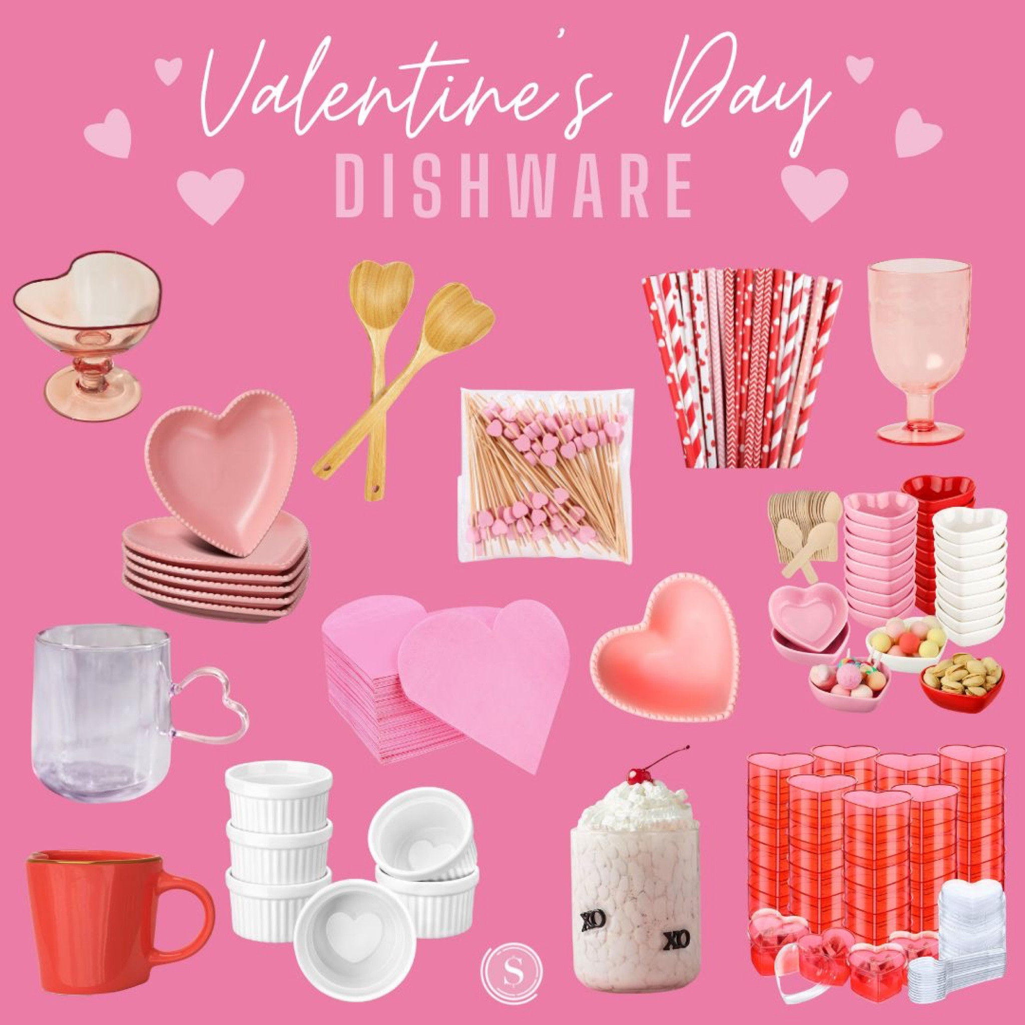 All my favorite Valentines Day Dishware! These are perfect for a Valentine’s Day or Galentine’s Day Party!

#LTKparties #LTKfindsunder50 #LTKSeasonal