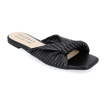 Journee Collection Womens Emalynn Flat Sandals | JCPenney