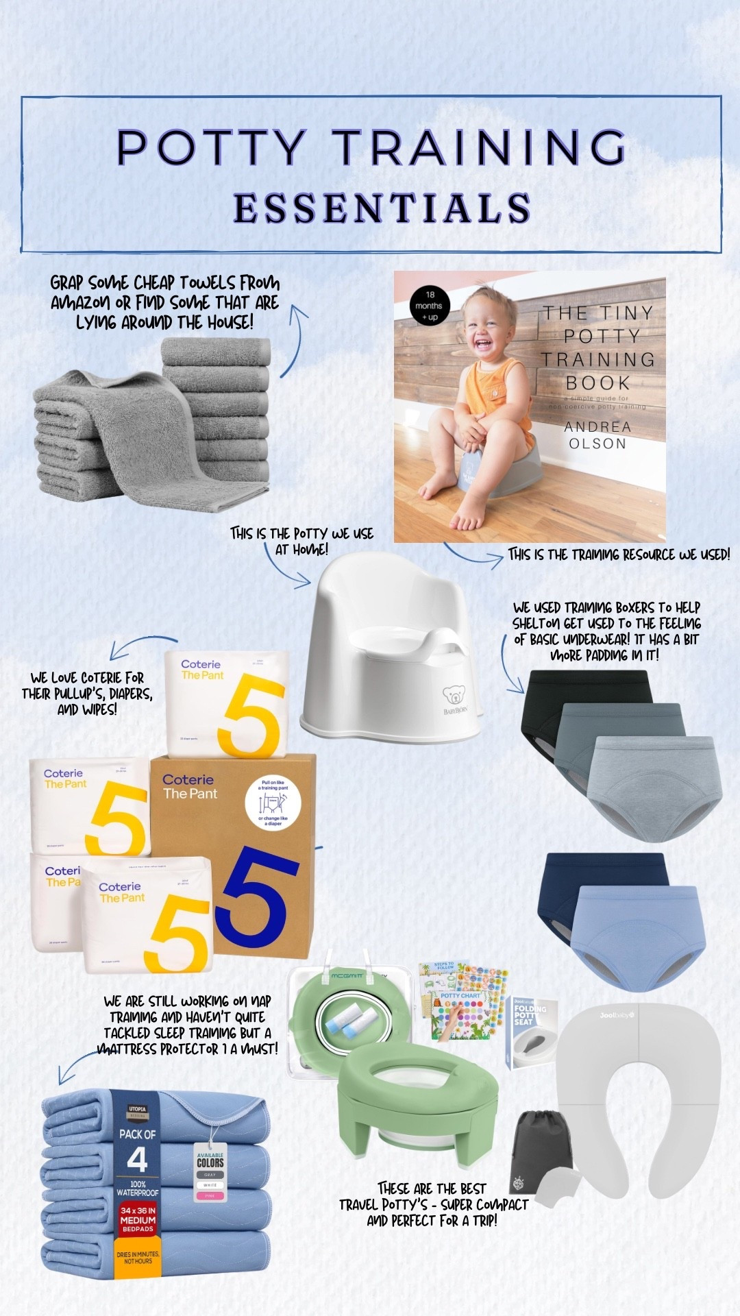 Some of our potty training essentials for both at home and when we travel!

#LTKBaby #LTKKids #LTKmomlife