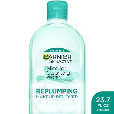 Garnier SkinActive Replumping Hyaluronic Acid + Aloe Micellar Cleansing Water - 23.7 fl oz | Target