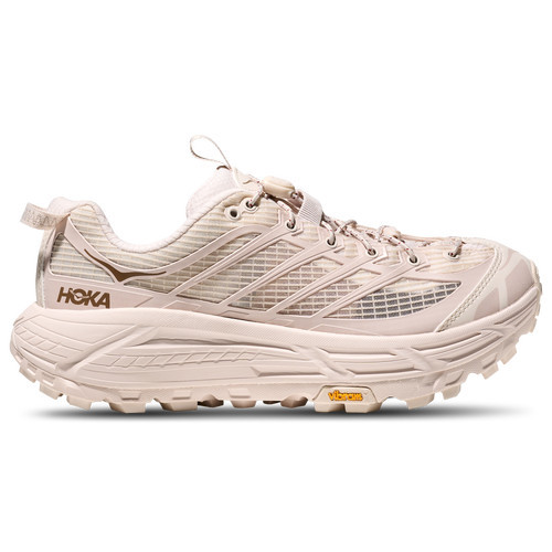 HOKA Womens HOKA Mafate Three2 - Womens Shoes Stucco/Rose Cream Size 10.0 | Foot Locker (US)