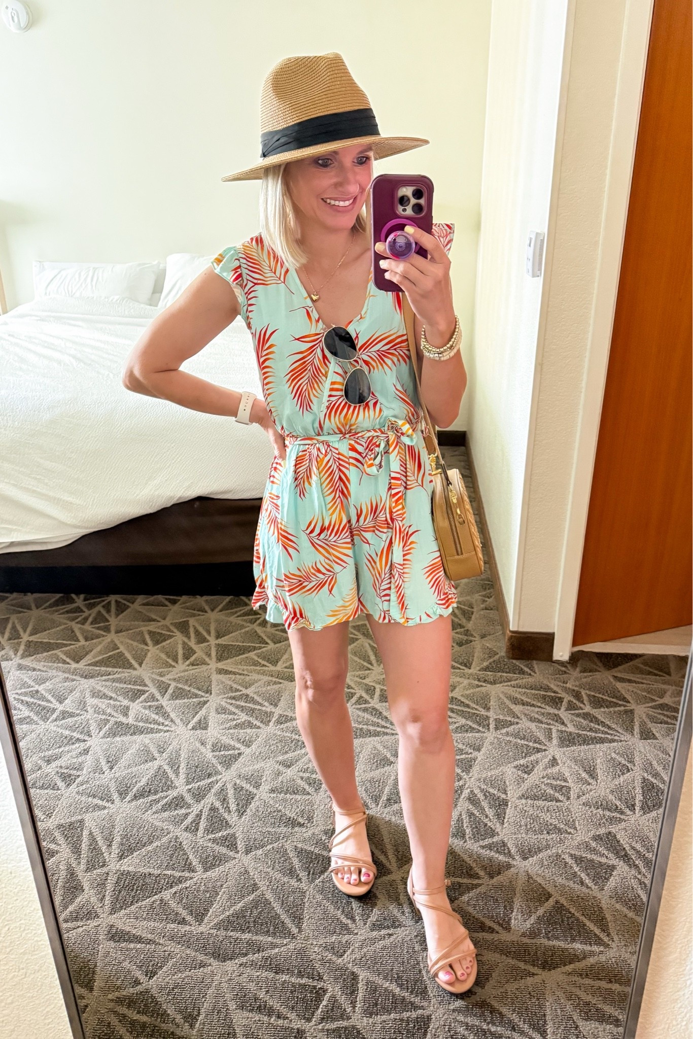 What I wore on embarkation day of my cruise vacation! This romper is one of my favorites to wear on the first day of a cruise!

#LTKootd #LTKPetite #LTKTravel