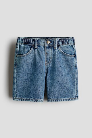 H & M - Knee-length Denim Shorts - Denim Blue | H&M (US + CA)