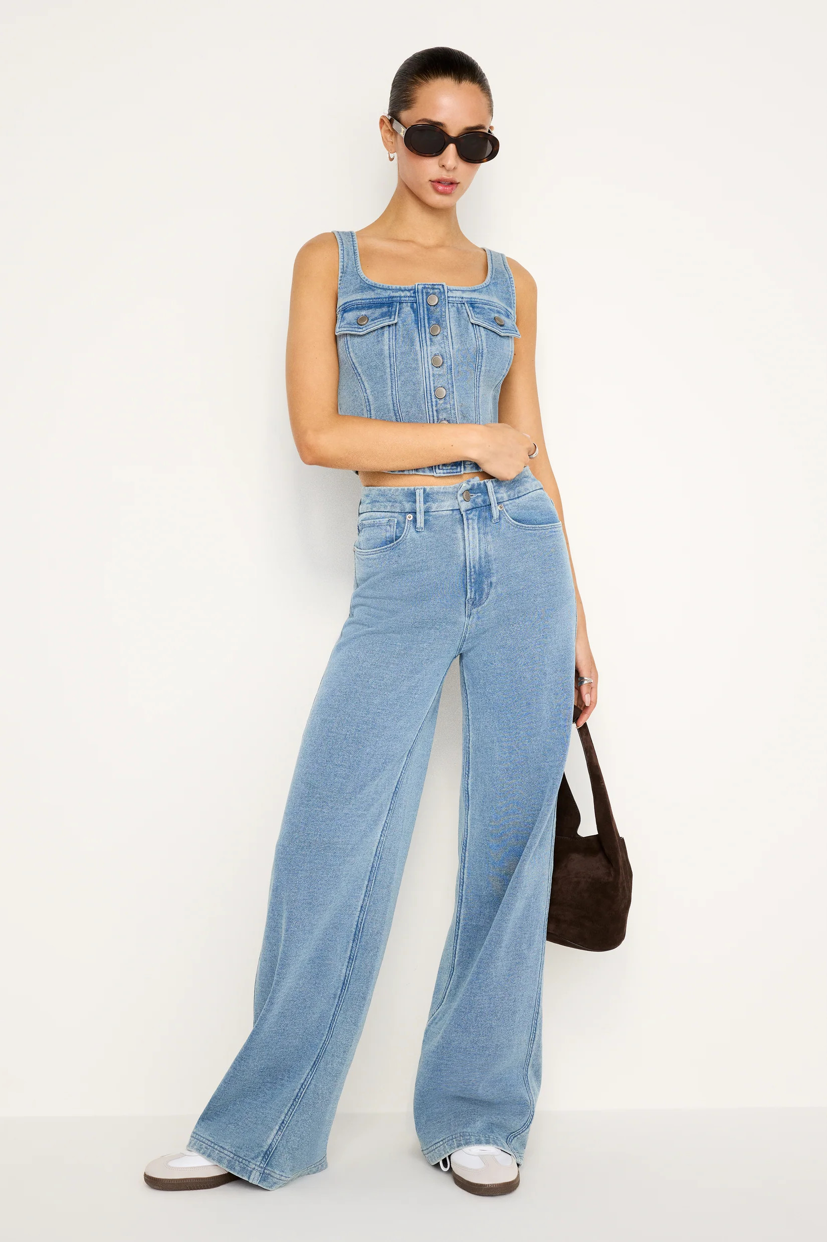 JEANIUS GOOD SKATE SWEATPANTS | Good American