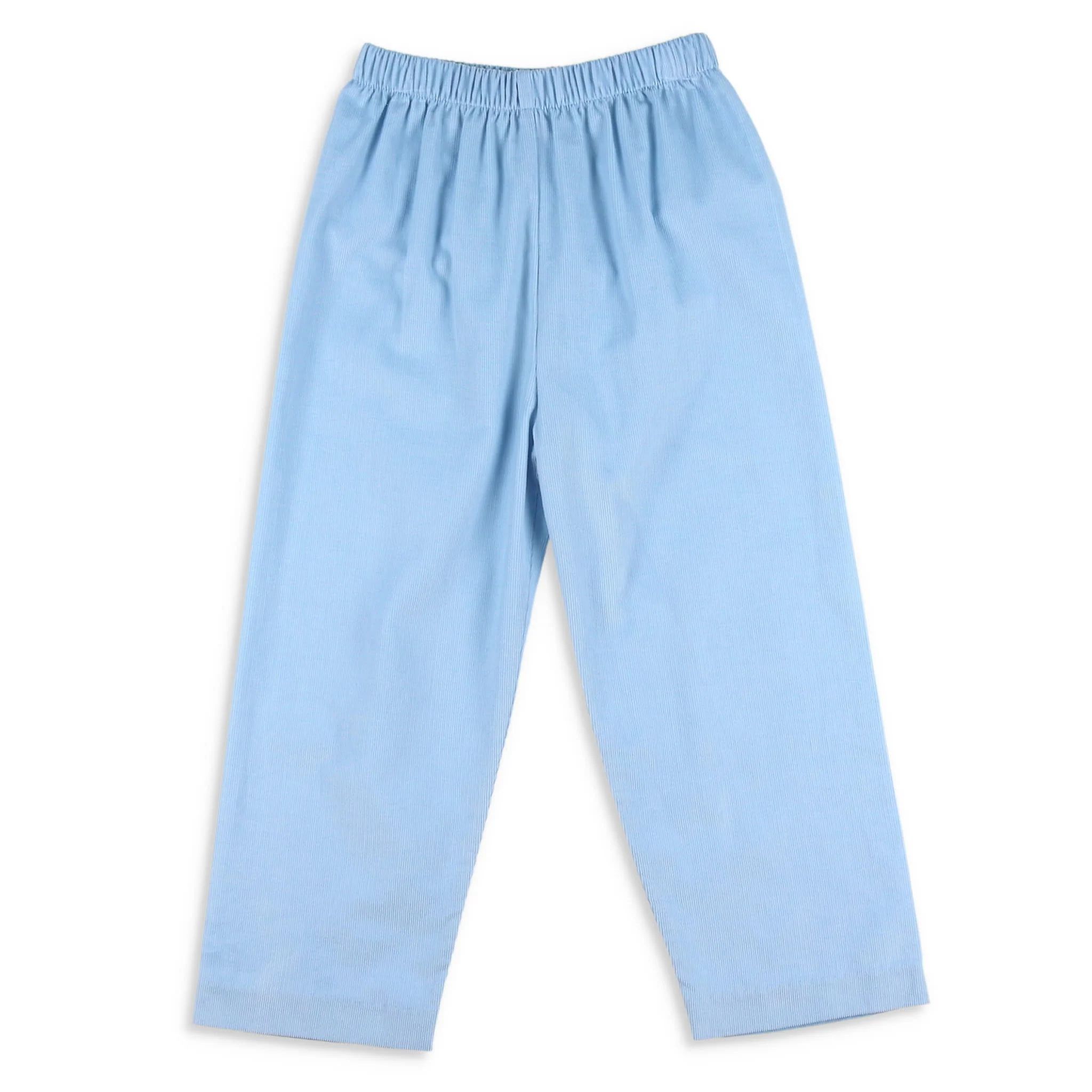 Boys Corduroy Pants - Sky Corduroy - Shrimp and Grits Kids | Shrimp and Grits Kids