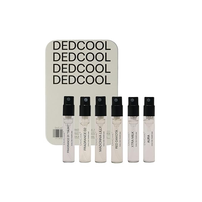 DedCool Fragrance Discovery Set | 6 Scents: 01 Taunt, 02, Madonna Lilly, Red Dakota, Xtra Milk, A... | Amazon (US)