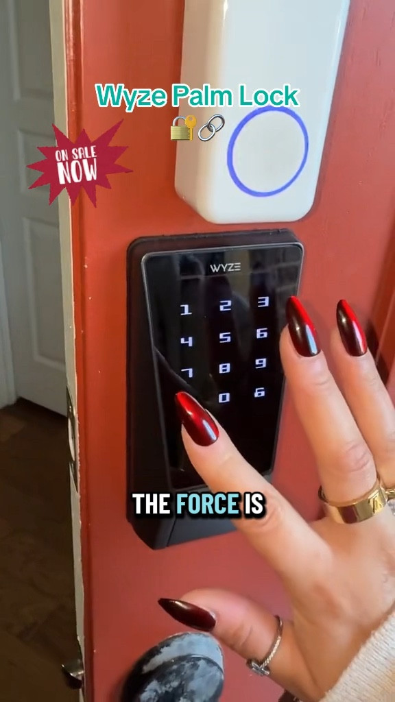 WYZE Palm Lock🔐

#LTKSaleAlert #LTKHoliday #LTKHome