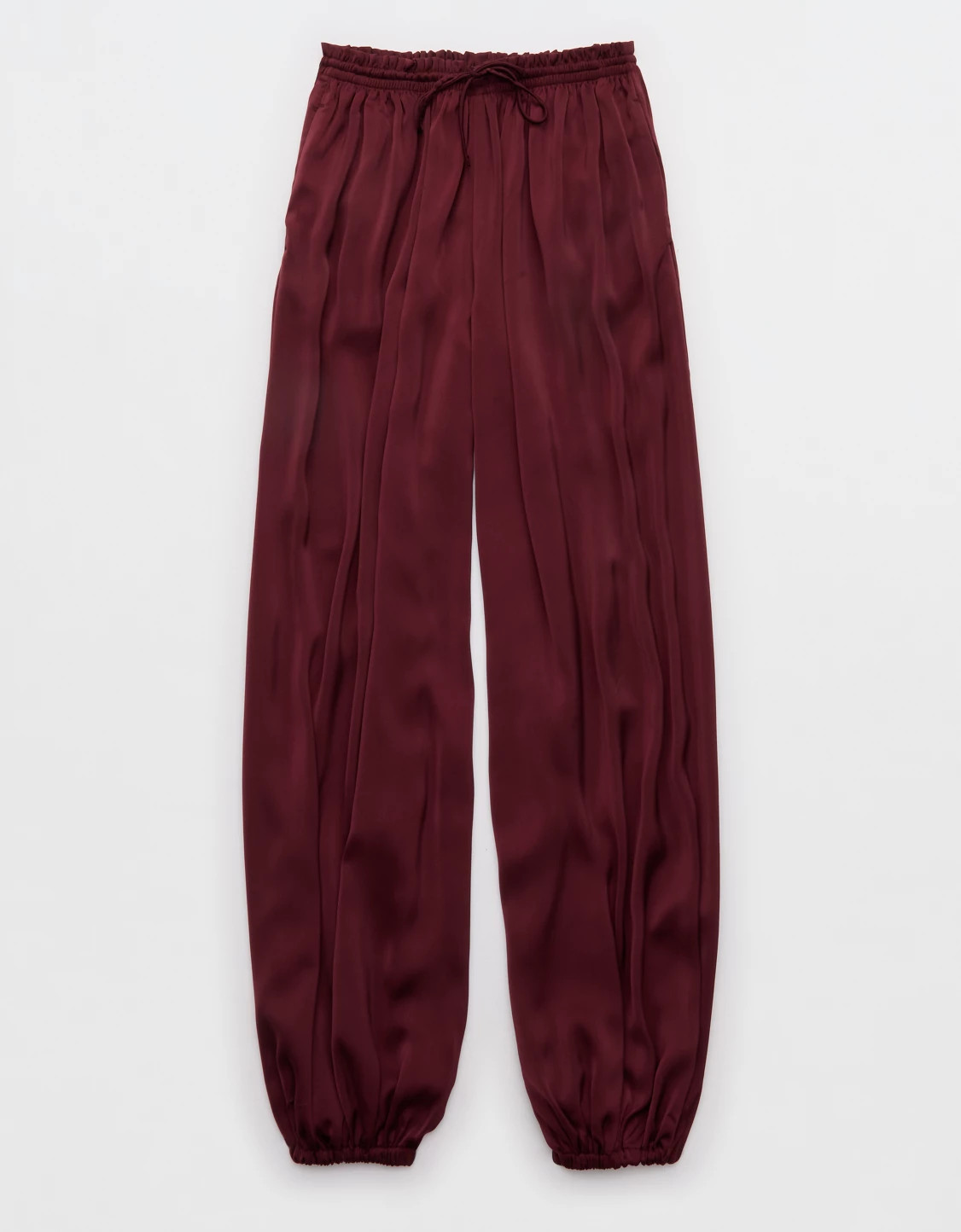OVERSLEPT by Aerie Liquid Satin Balloon Pant | Aerie