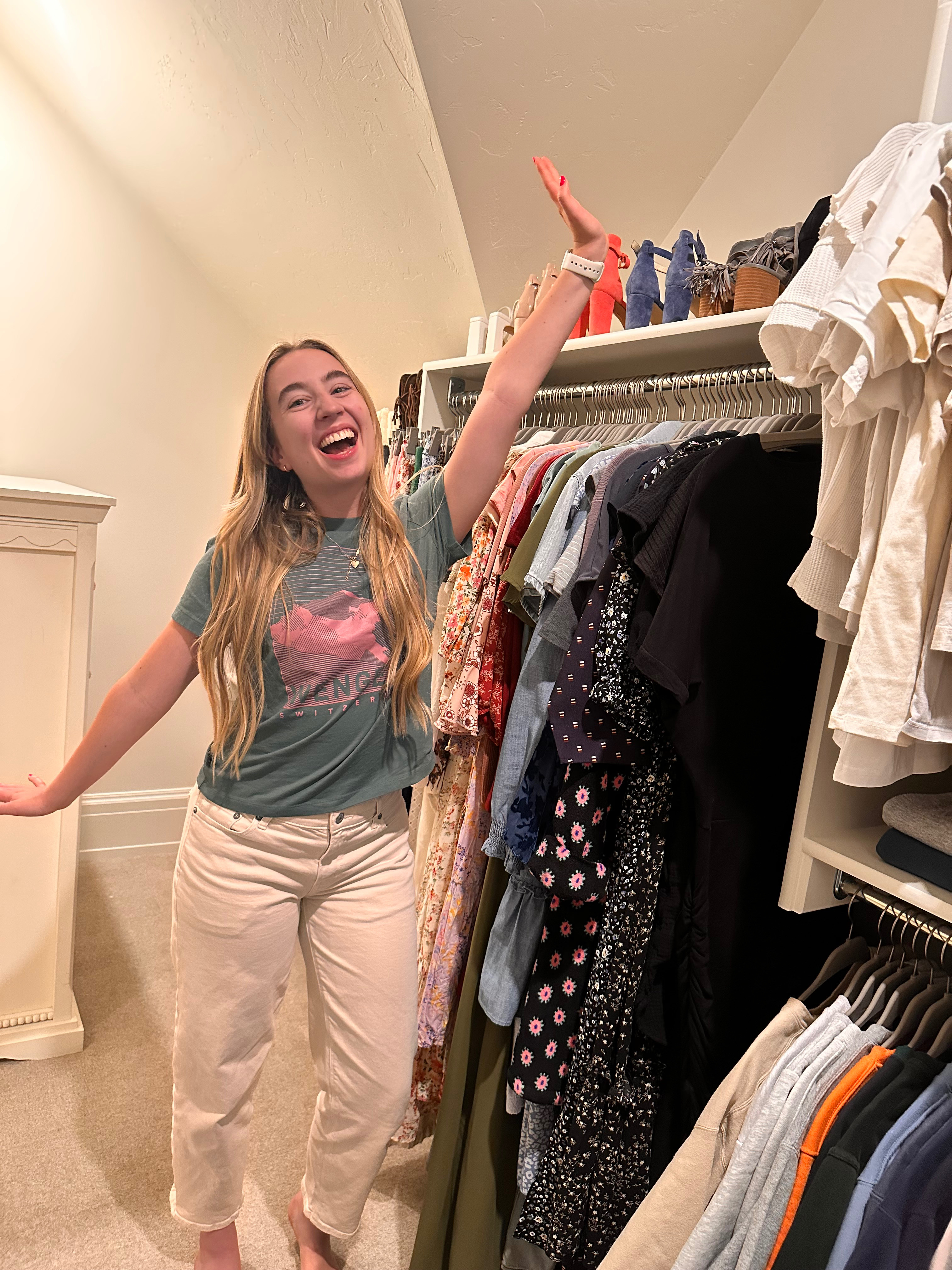 Just a few inexpensive products
that helped this closet use space wisely,
stay super functional,
and look beautiful too!

#OrganizeSimply #OrganizedCloset #ClosetOrganization #SmallClosetSolutions #LTKhome #ClosetGoals #BudgetOrganizing 

 #LTKHome #LTKFamily