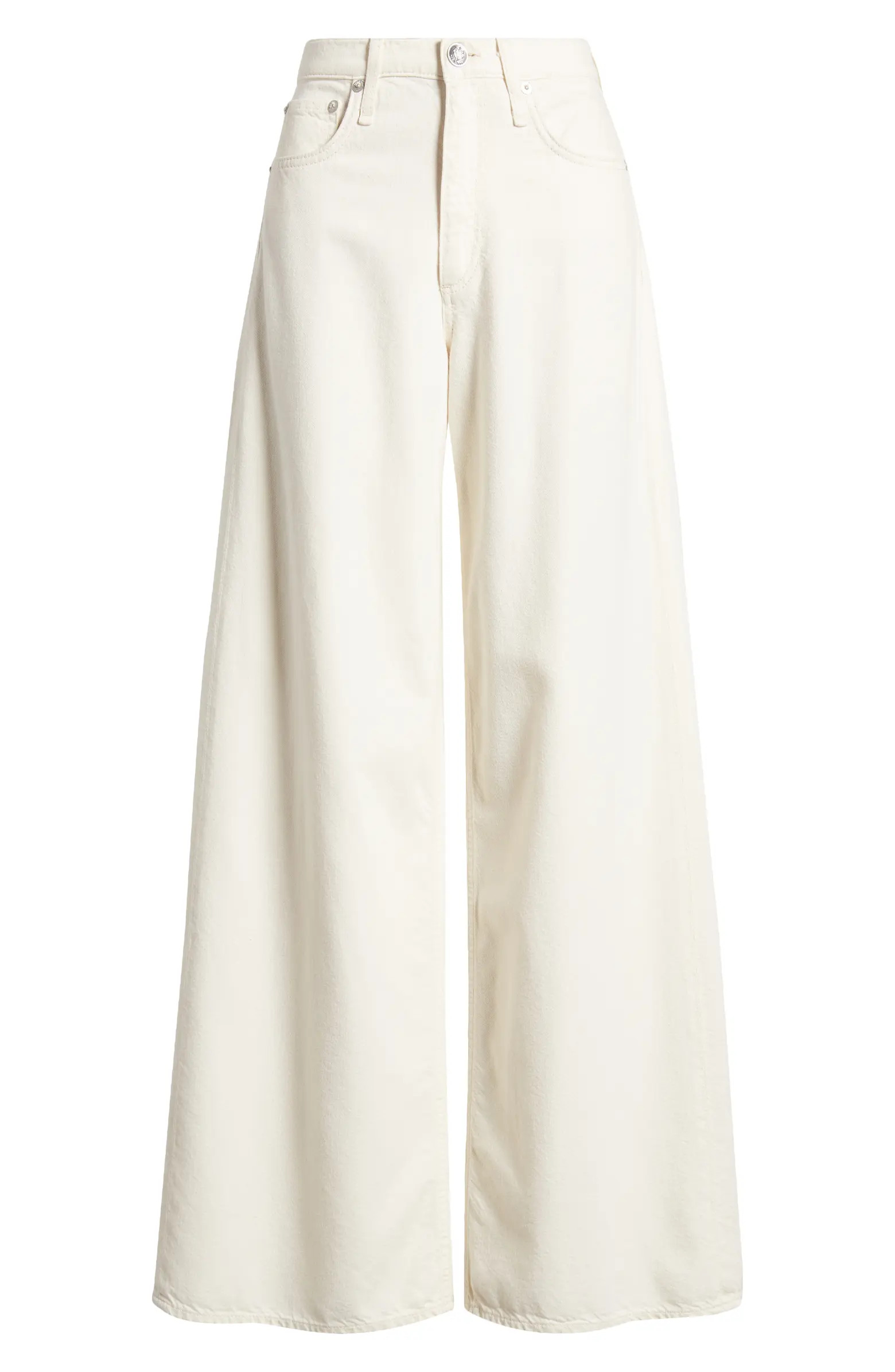 rag & bone Sofie Featherweight Wide Leg Jeans | Nordstrom | Nordstrom