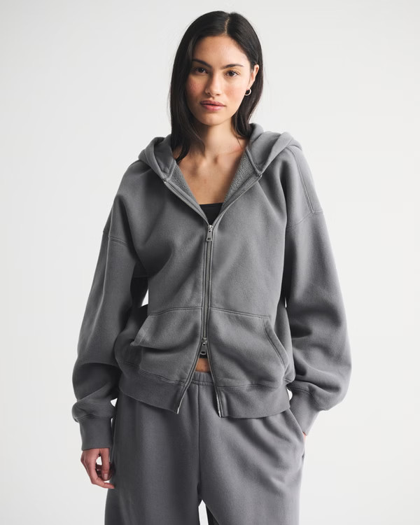 Sunday Hooded Full-Zip | Abercrombie & Fitch (US)