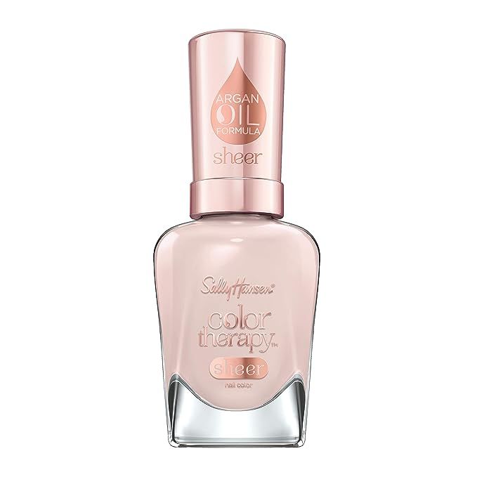 Sally Hansen Color Therapy Lacquer Nail Polish, Bare Kiss, 0.5 Fl. Oz. | Amazon (US)