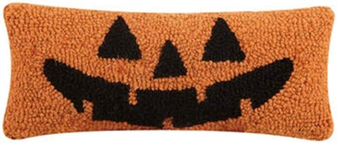 Peking Handicraft 31TG832C05OB Jack-O-Lantern Hook Pillow, 12-inch Length | Amazon (US)