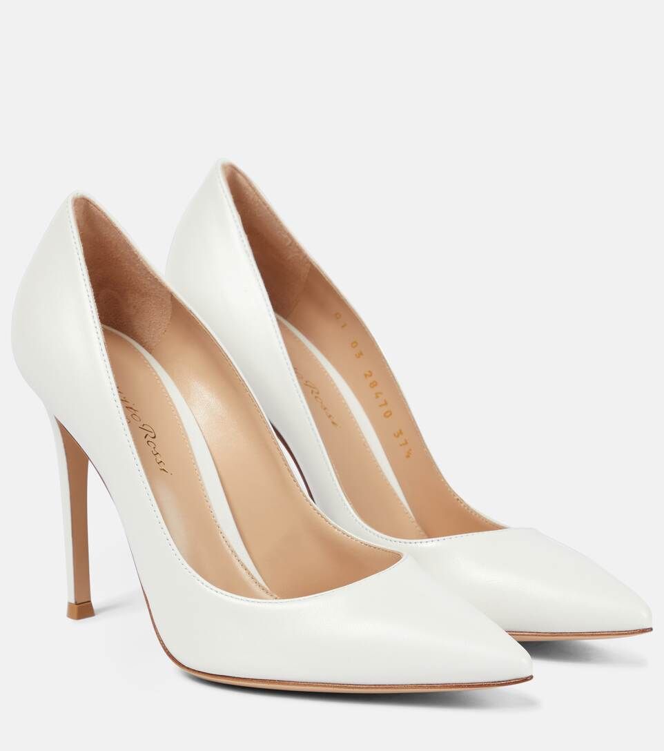 Gianvito 105 leather pumps | Mytheresa (US/CA)