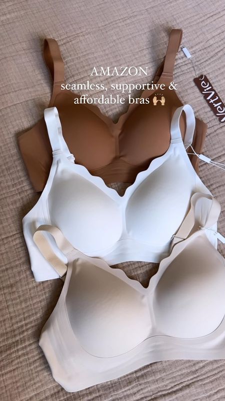 I’m in a size medium I’m 20 weeks pregnant. I’m usually a small, i do say these run TTS I’m currently a full C maybe even a small D. Available in XS-3XL

#amazon #bras #amazonfinds #amazondeals #affordablefashion 

#LTKStyleTip #LTKFindsUnder50 #LTKBump