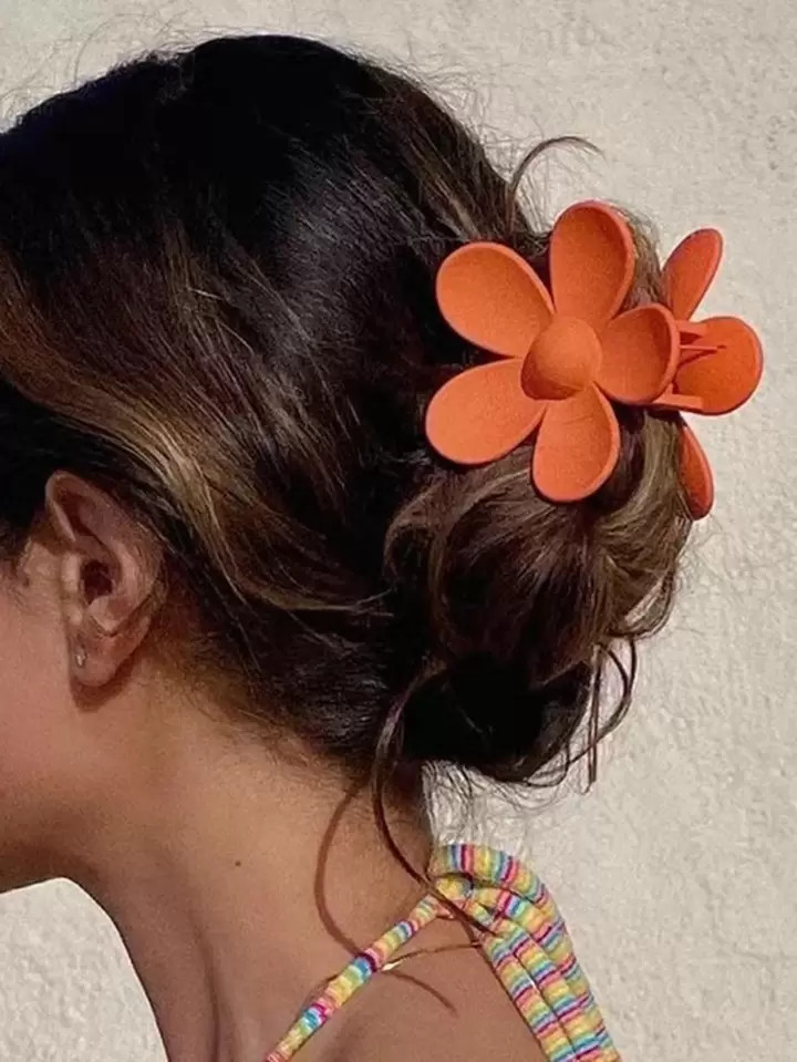 Haarklammer mit Blumenmuster | SHEIN