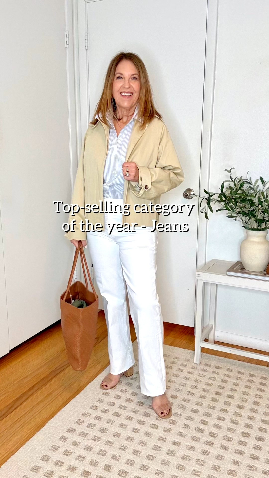 The top-selling category in 2025 was denim, and I can see why! 

Most outfits start with great denim. When jeans fit well and look cute, we love wearing them.  

I’m SANDY – if you love updated classics with an easy, casual-chic feeling, you’re in the right place. 

Paige Anessa in denim, white, grey, and black coated. Mother Kick-it in white (available now in denim). 

#LTKSeasonal #LTKootd #LTKOver40