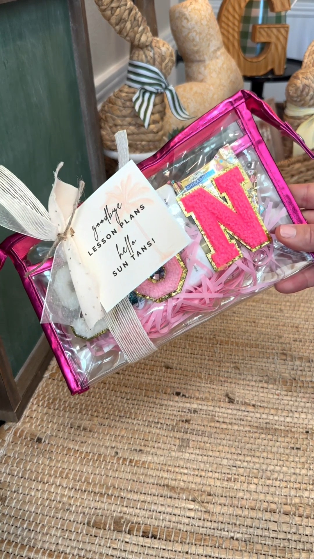 Goodbye Lesson Plans Hello Suntans ☀️A fun, thoughtful & useful gift idea! Like the idea but don’t need a teacher gift? No problem, I linked gift tags for more gift occasions! 🤍

#LTKstorytime #LTKSeasonal #LTKmomlife