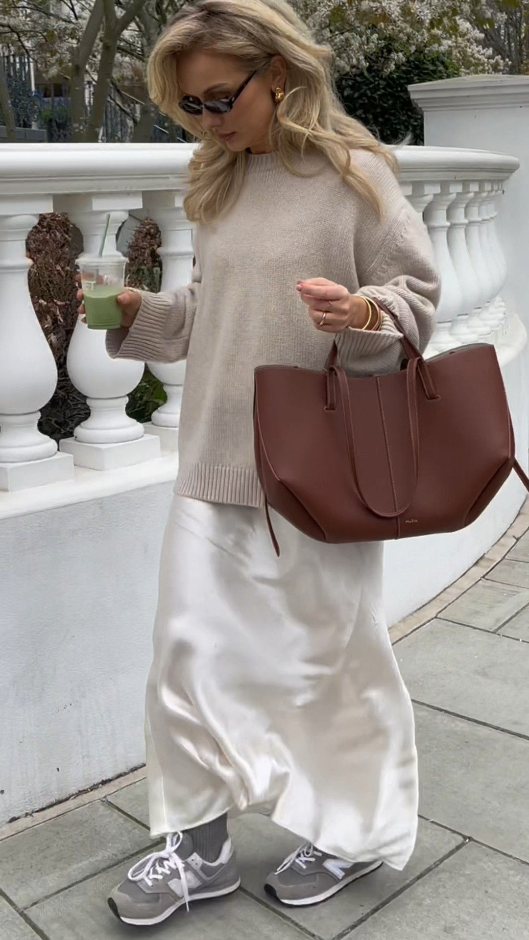 Satin midi skirt spring styling 

#LTKSeasonal
