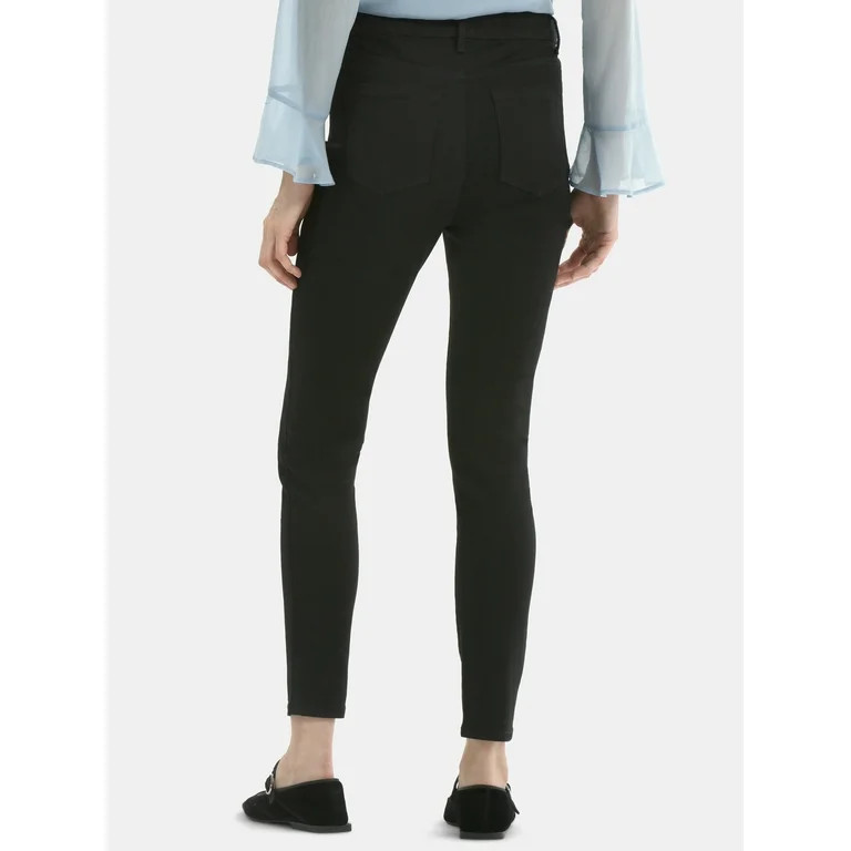 Time and Tru Women's High Rise Jeggings, 28.5" Inseam, Sizes XS-XXXL | Walmart (US)