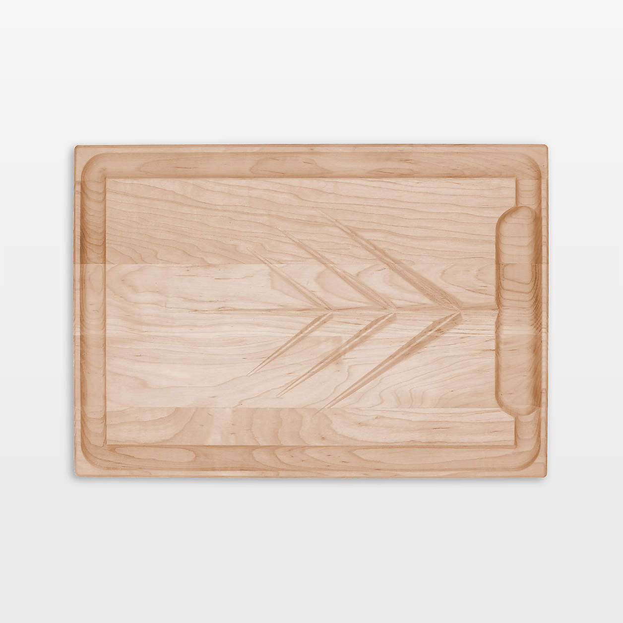 JK Adams Maple Carver Board | Crate & Barrel | Crate & Barrel