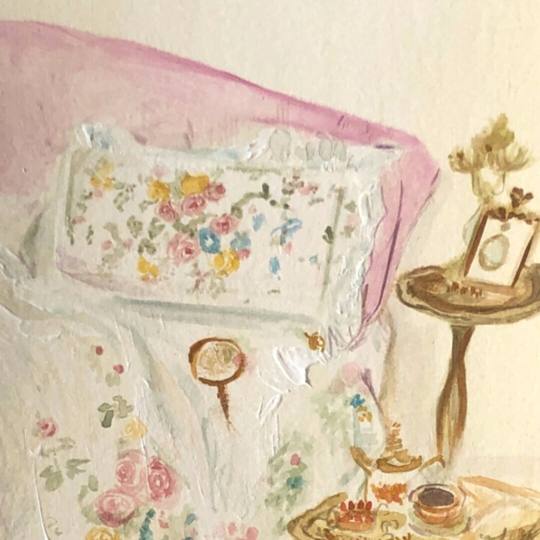 Roses Floral Bedroom Vintage Style A4 Art Print Coquette - Etsy | Etsy (US)