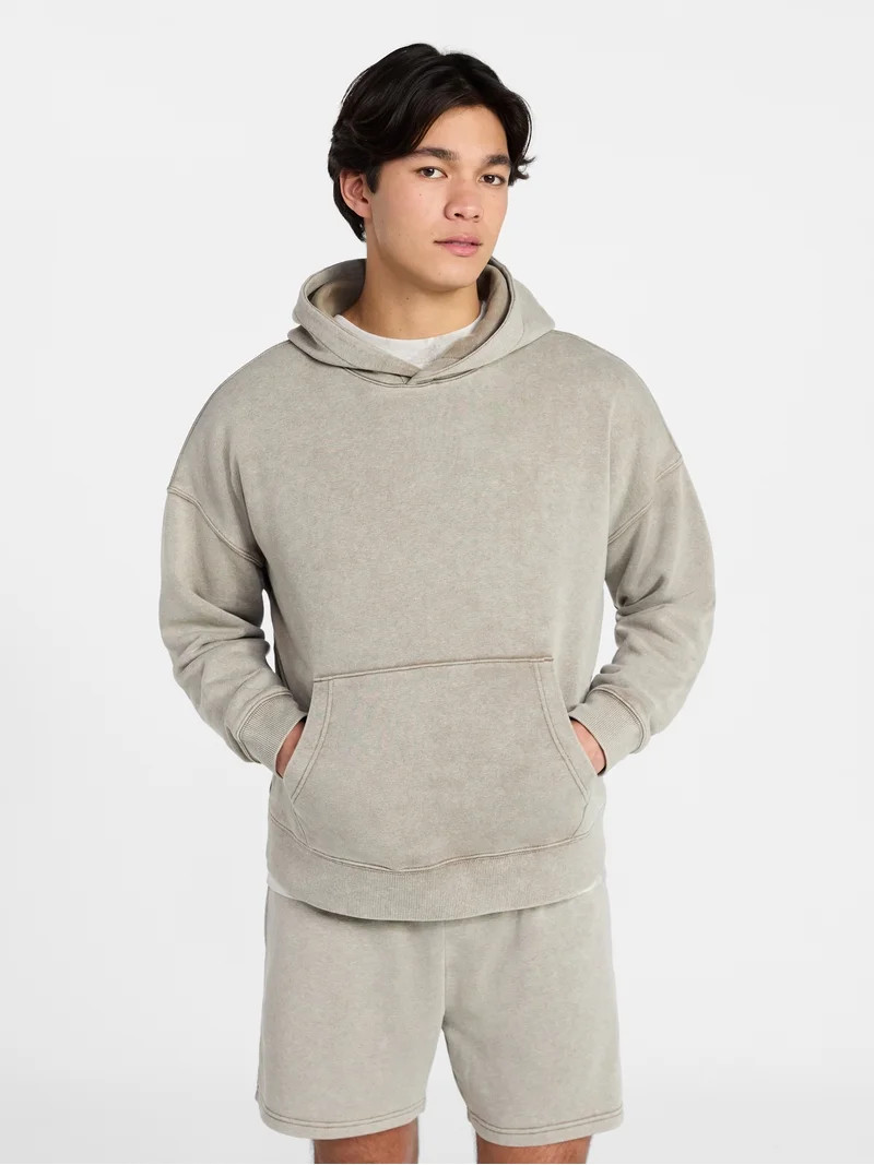 No Boundaries Oversized Hoodie with Long Sleeves, Men's XS-5XL | Walmart (US)