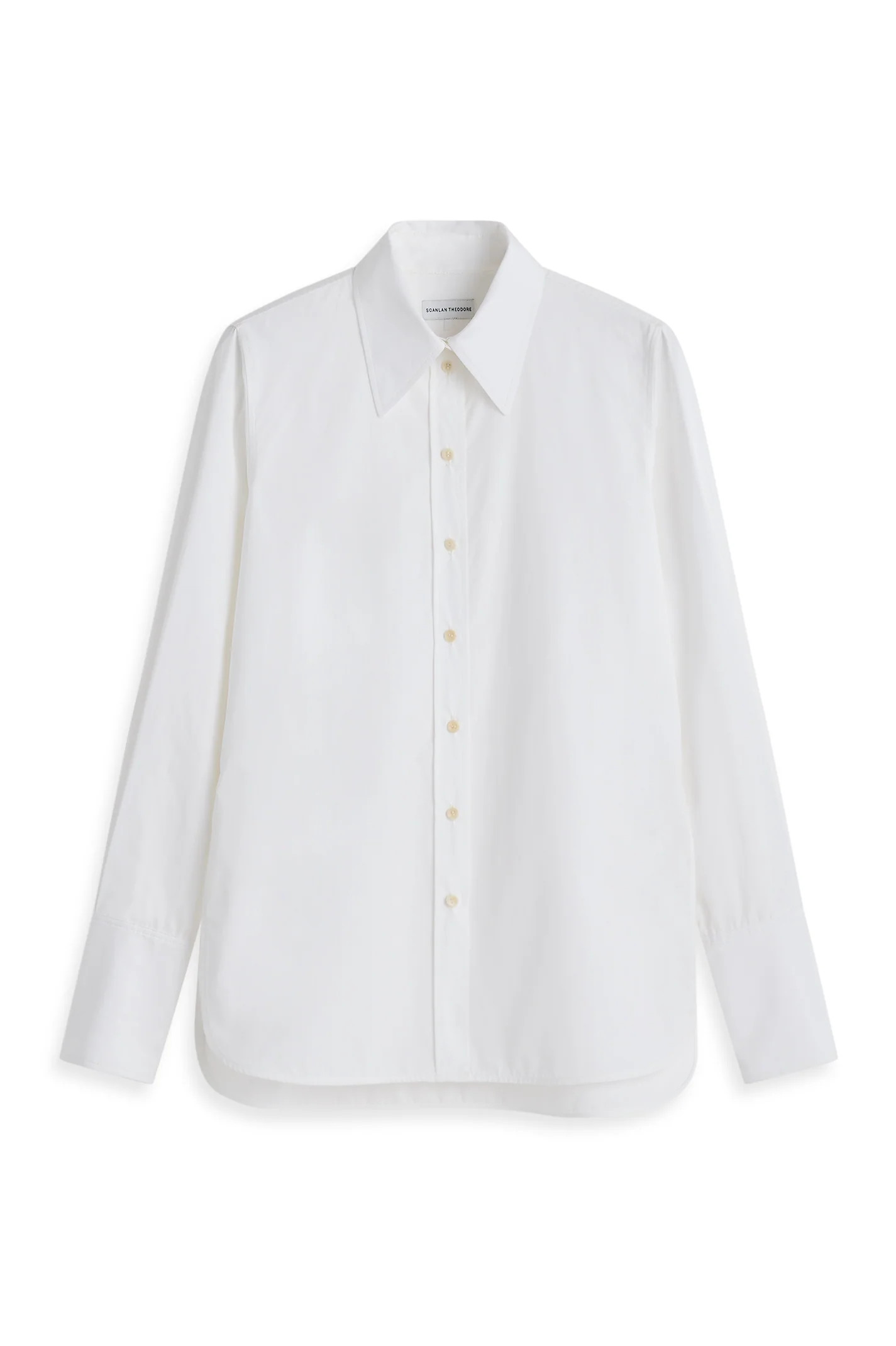 PARACHUTE COTTON TAILORED SHRT - WHITE - Scanlan Theodore | Scanlan Theodore AU